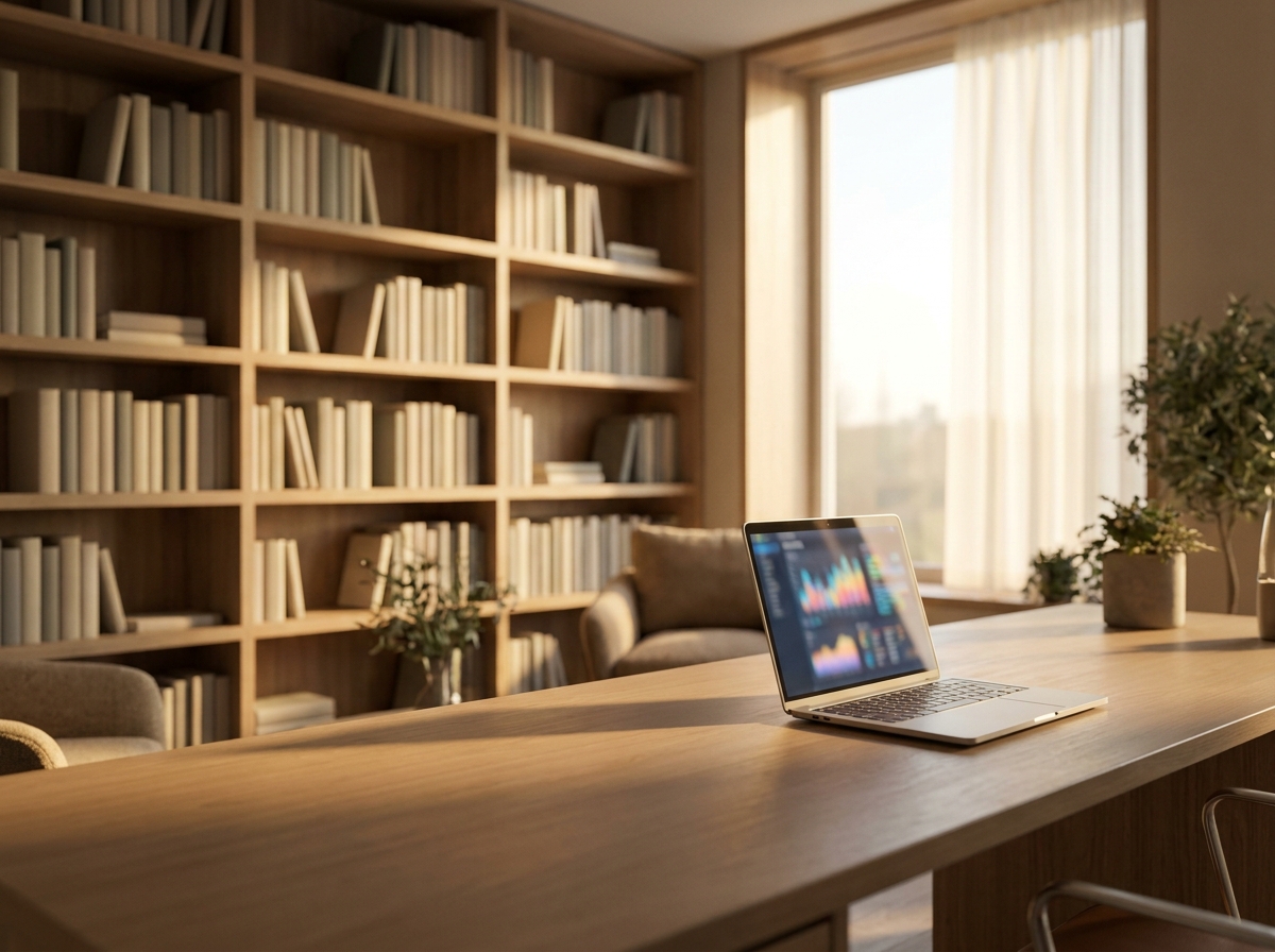 A modern library — knowledge organized